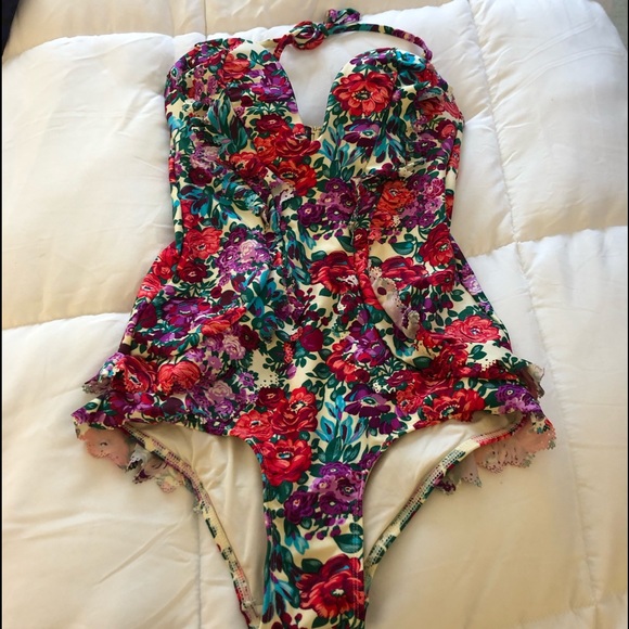 Zimmermann Other - Zimmermann Honour Floral-Print Underwired Swimsuit